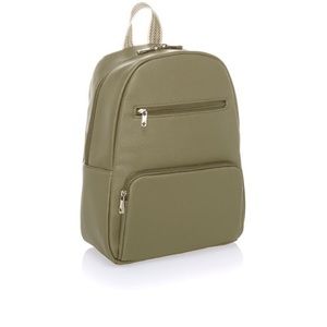 Boutique Backpack- olive Pebble